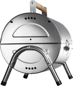 BBQ Collection Houtskoolbarbecue - Cilinder - Chroom 25 BBQ Collection Houtskoolbarbecue - Cilinder - Chroom -Demeyere Winkel 1024x1200