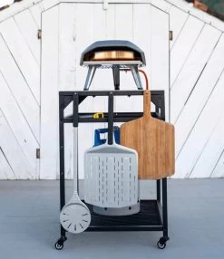 Ooni - Tafel - Medium - Pizza Tafel - 60x80x 90cm - RVS - Zwart -Demeyere Winkel 1035x1200