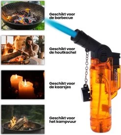 Prof Turbo Aansteker - Stormaansteker - Kaarsen - BBQ - Sigaren - 1 St 7 Prof Turbo Aansteker - Stormaansteker - Kaarsen - BBQ - Sigaren - 1 St -Demeyere Winkel 1078x1200