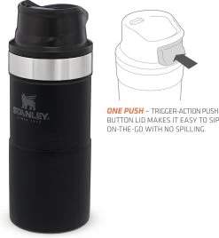 Stanley Trigger-Action Travel Mug 0.47L - Thermosfles - Matt Black -Demeyere Winkel 1106x1200 1