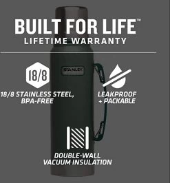 Stanley Trigger-Action Travel Mug 0.47L - Thermosfles - Matt Black -Demeyere Winkel 1113x1200 2