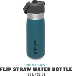 Stanley The IceFlow™ Flip Straw Water Bottle 0,65L - Thermosfles - Lagoon 11 Stanley The IceFlow™ Flip Straw Water Bottle 0,65L - Thermosfles - Lagoon -Demeyere Winkel 1130x1200