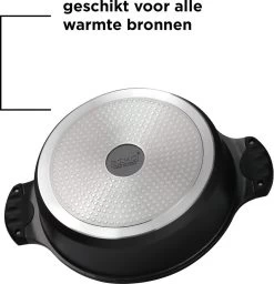 BIKO | Luxe Aluminium Tajine Inductie| Tagine | Geschikt Voor 4-8 Personen - Inductie - Zwart -Demeyere Winkel 1160x1200