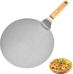 Luxe Pizzaschep Voor Verse Pizza - Extra Groot - RVS 30CM - Grote Pizza Schep Voor Oven Of BBQ Barbecue - Hout Handvat - Pizzaspatel Voor Zelfgemaakte Ovenpizza -Demeyere Winkel 1180x1200 2