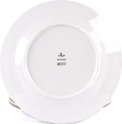 LeRijn® Serviesset Deventer 6 Persoons - 18 Delig - Licht Crème Wit Met Gouden Rand En Motief - Dinerborden - Soepborden - Dessertborden - Borden Servies - Bordenset -Demeyere Winkel 1185x1200