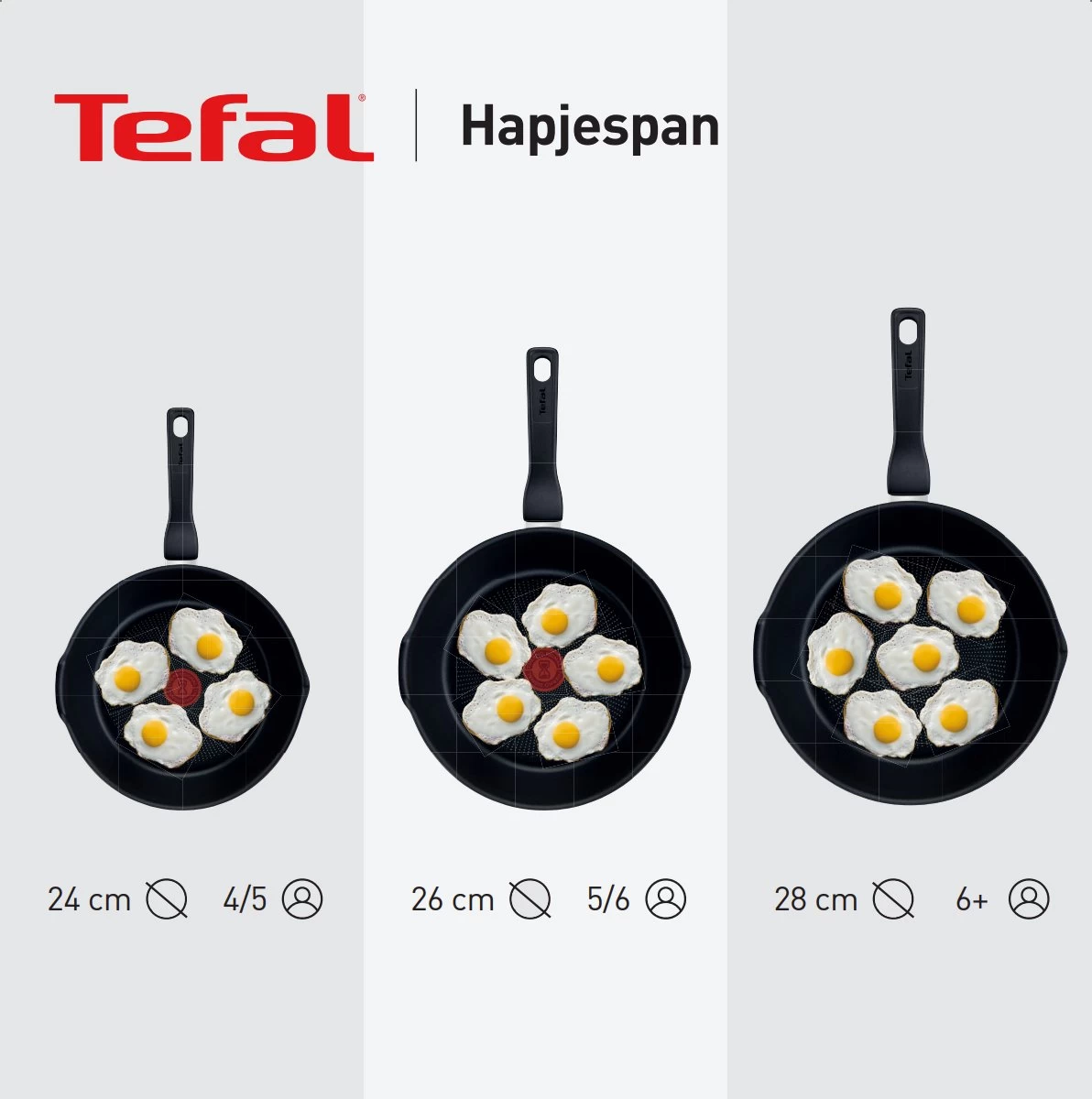Tefal Easy Plus Hapjespan - Ø 24 Cm + Deksel - Niet Geschikt Voor Inductie 4 Tefal Easy Plus Hapjespan - Ø 24 Cm + Deksel - Niet Geschikt Voor Inductie - Afbeelding 4