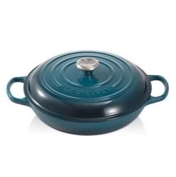 Le Creuset Braadpan Campagnard Signature Deep Teal - ø 30 Cm / 3.5 Liter -Demeyere Winkel 1197x1200 7