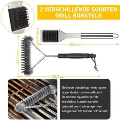 Saveur Royal® 35-delige Barbecue Gereedschapset In Roestvrij Staal - BBQ Grill Set Met Draagtas - Barbecuegerei-sets - Barbecue Accessoires Gereedschap - 35-delig 17 Saveur Royal® 35-delige Barbecue Gereedschapset In Roestvrij Staal - BBQ Grill Set Met Draagtas - Barbecuegerei-sets - Barbecue Accessoires Gereedschap - 35-delig -Demeyere Winkel 1198x1200 18