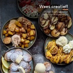 Ocina Poffertjespan – Combo Pack – 19 Poffertjes – Poffertjesmaker – Poffertjespan Inductie – Poffertjespan Electrisch – Gietijzeren Pan - Inclusief Doseerfles, Handvaten, 6x Poffertjesvorken En Invetkwast – Gratis Receptenboek 17 Ocina Poffertjespan – Combo Pack – 19 Poffertjes – Poffertjesmaker – Poffertjespan Inductie – Poffertjespan Electrisch – Gietijzeren Pan - Inclusief Doseerfles, Handvaten, 6x Poffertjesvorken En Invetkwast – Gratis Receptenboek -Demeyere Winkel 1198x1200 7