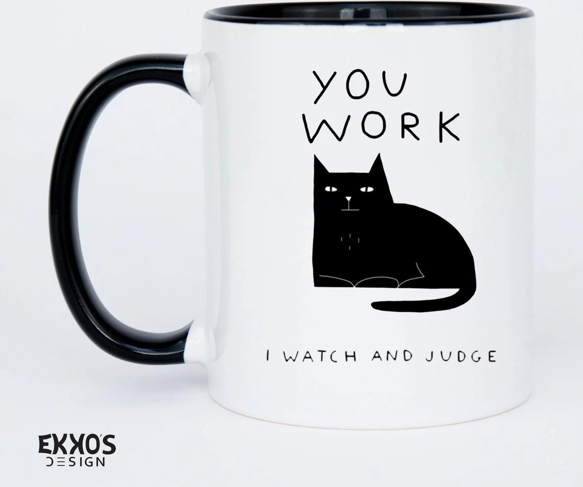 I Work Hard Kat Mok - Katten - Juf Cadeau - Meester Cadeau - Verjaardagscadeau - Cadeau - Verjaardag Cadeau Man - Cadeau Voor Man - Cadeau Voor Vrouw - Mokken - Theeglazen - Koffiekopjes 5 I Work Hard Kat Mok - Katten - Juf Cadeau - Meester Cadeau - Verjaardagscadeau - Cadeau - Verjaardag Cadeau Man - Cadeau Voor Man - Cadeau Voor Vrouw - Mokken - Theeglazen - Koffiekopjes - Afbeelding 5