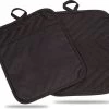 Roegaarden Pannenlappen - Pannenlap - 2 Stuks - Met Insteekvakken - Zwart
