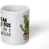 Mok - Koffiemok - Spreuken - Quote - 'Kak Dus Dat Je Weggaat' - Baan - Mokken - 350 ML - Beker - Koffiemokken - Theemok - Mok Met Tekst