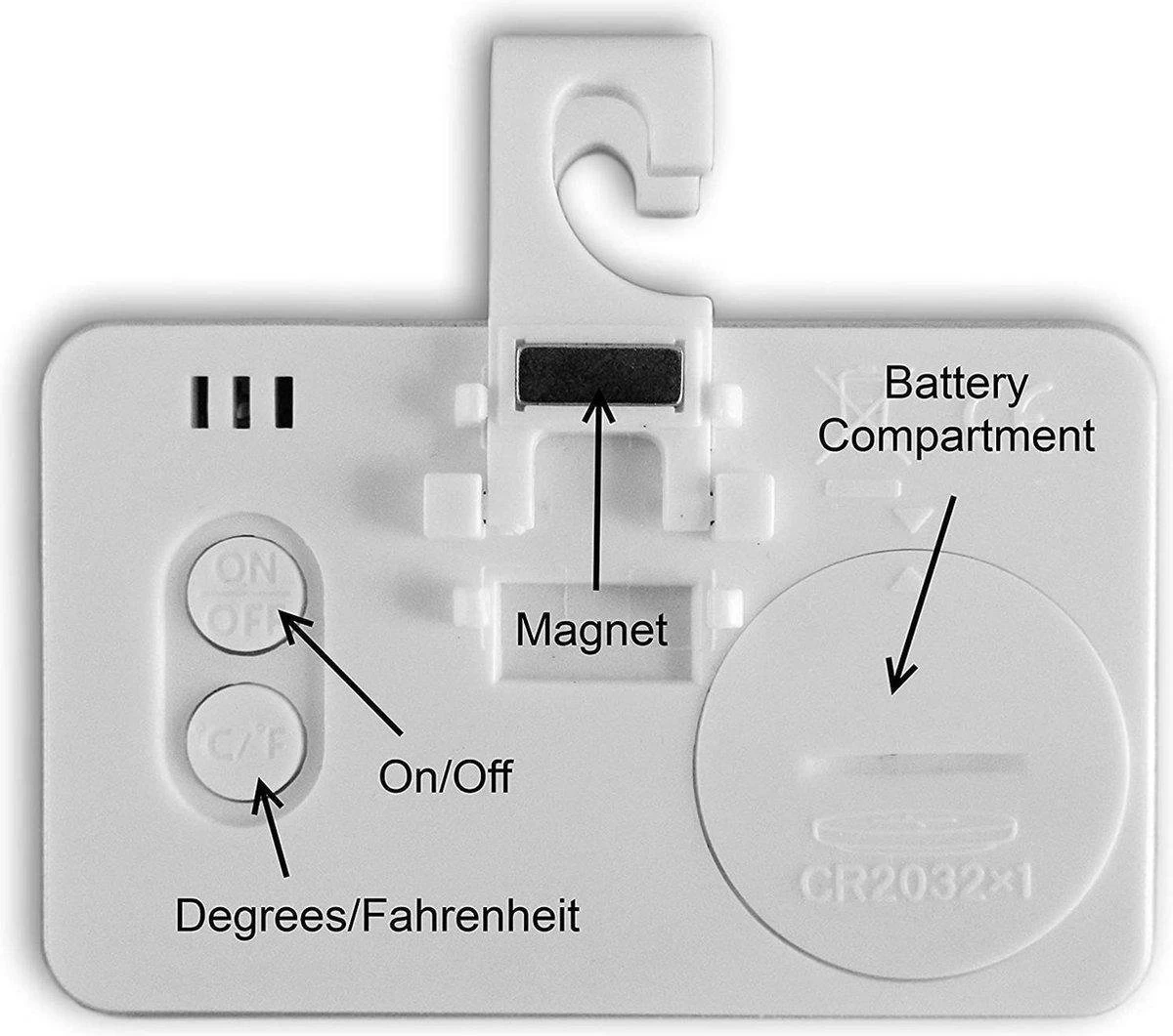 TRANSNECT Koelkast Thermometer - Keukenthermometer 5 TRANSNECT Koelkast Thermometer - Keukenthermometer - Afbeelding 5