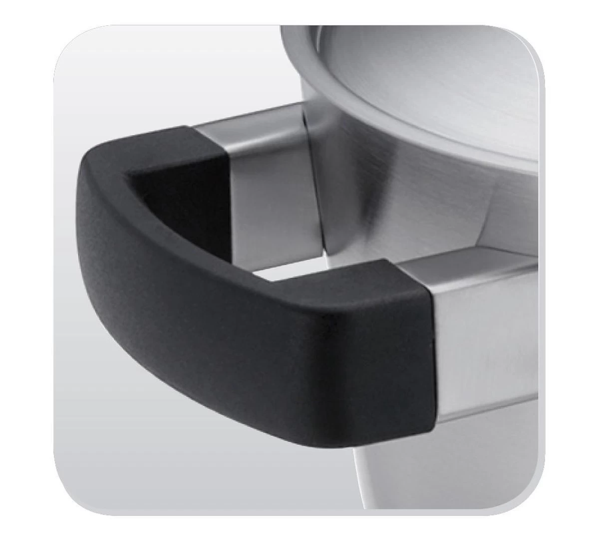 BK Conical Cool Pannenset - 5-delig - RVS - Geschikt Voor Alle Warmtebronnen 17 BK Conical Cool Pannenset - 5-delig - RVS - Geschikt Voor Alle Warmtebronnen - Afbeelding 17