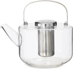 Viva Scandinavia Bjorn Theepot - Glas - Met Filter - 1,2 L - Transparant -Demeyere Winkel 1200x1133