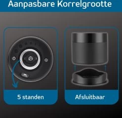 GOV Elektrische Peper- En Zoutmolen Zwart XL Set Oplaadbaar - Pepermolen - Peper En Zoutstel 7 GOV Elektrische Peper- En Zoutmolen Zwart XL Set Oplaadbaar - Pepermolen - Peper En Zoutstel -Demeyere Winkel 1200x1162 1