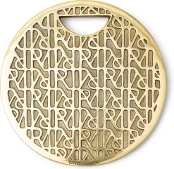 Riviera Maison Onderzetters Pannen - RM Monogram Trivet - Goud