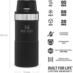 Stanley Trigger-Action Travel Mug 0.47L - Thermosfles - Matt Black -Demeyere Winkel 1200x1198 27