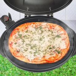 KitchenBrothers Elektrische BBQ - Met Grillplaat - Anti-aanbaklaag - Incl. Plank/Houders - Grilloppervlak 46,5x33,8cm - Tot 300°C - 2400W - Zwart -Demeyere Winkel 1200x1200 1010