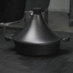 BIKO | Luxe Aluminium Tajine Inductie| Tagine | Geschikt Voor 4-8 Personen - Inductie - Zwart -Demeyere Winkel 1200x1200 154