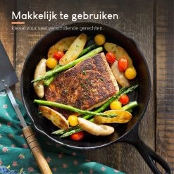 Ocina Gietijzeren Pan – ø30,5cm - Skillet - Koekenpan – Hapjespan – Koekenpan Inductie – Koekenpannenset - Gietijzeren Pan Bbq - Gietijzer -Demeyere Winkel 1200x1200 289