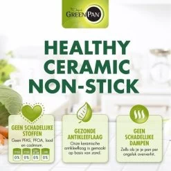 Greenpan Torino Keramische Hapjespan - 28 Cm - Met Glazen Deksel 25 Greenpan Torino Keramische Hapjespan - 28 Cm - Met Glazen Deksel -Demeyere Winkel 1200x1200 383