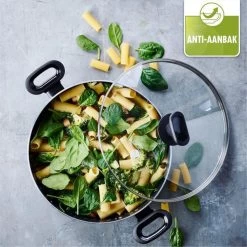 Greenpan Torino Keramische Hapjespan - 28 Cm - Met Glazen Deksel 28 Greenpan Torino Keramische Hapjespan - 28 Cm - Met Glazen Deksel -Demeyere Winkel 1200x1200 386