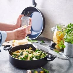 Greenpan Torino Keramische Hapjespan - 28 Cm - Met Glazen Deksel 35 Greenpan Torino Keramische Hapjespan - 28 Cm - Met Glazen Deksel -Demeyere Winkel 1200x1200 391