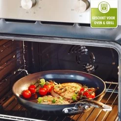 GreenPan Barcelona Infinity Pro Hapjespan Met Deksel 30cm - Zwart - Inductie - PFAS-vrij -Demeyere Winkel 1200x1200 400
