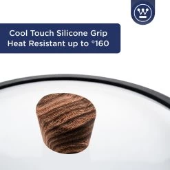 Westinghouse Hapjespan Inductie - Ø 32 Cm - Zwart Marmer - Speciale Editie - Met Deksel -Demeyere Winkel 1200x1200 409