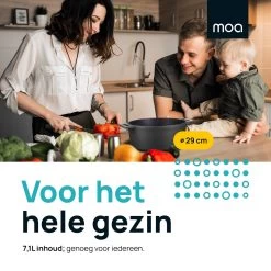 MOA Gietijzeren Braadpan - Inhoud 7,1 Liter - 29CM - Rond - Alle Warmtebronnen - Ook Voor Inductie - Gewicht 7,6 Kg - Zwart - MC29B 15 MOA Gietijzeren Braadpan - Inhoud 7,1 Liter - 29CM - Rond - Alle Warmtebronnen - Ook Voor Inductie - Gewicht 7,6 Kg - Zwart - MC29B -Demeyere Winkel 1200x1200 507
