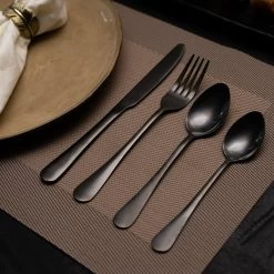 OEC Kitchen Bestekset 36-delig - Zwart - 6 Persoons - Steakmessen - Messen - Vorken - Lepels - RVS 9 OEC Kitchen Bestekset 36-delig - Zwart - 6 Persoons - Steakmessen - Messen - Vorken - Lepels - RVS -Demeyere Winkel 1200x1200 528