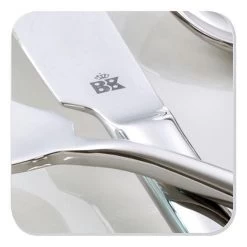 BK Waal Dessertmessen - 6 Stuks - 18/10 Edelstaal 8 BK Waal Dessertmessen - 6 Stuks - 18/10 Edelstaal -Demeyere Winkel 1200x1200 558