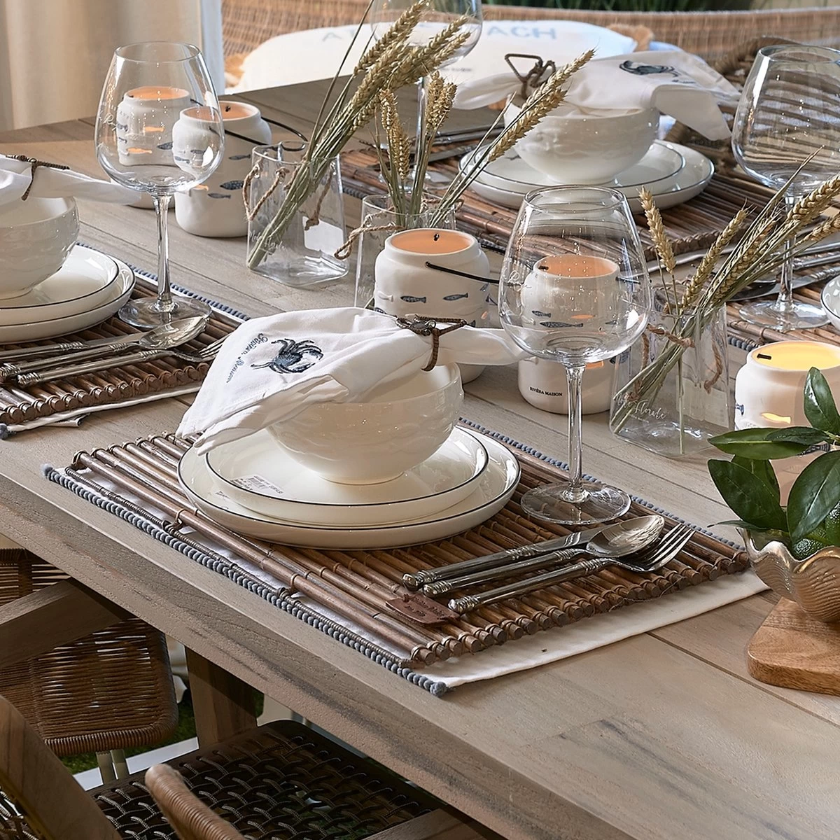 Riviera Maison Bestekset Zilver - Bon Appétit Cutlery - Set Van 4 Stuks 6 Riviera Maison Bestekset Zilver - Bon Appétit Cutlery - Set Van 4 Stuks - Afbeelding 6