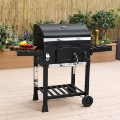 Alice's Garden Houtskool BBQ Bernard - Smoker - Verstelbare Houtskoolbak - Zwart 15 Alice's Garden Houtskool BBQ Bernard - Smoker - Verstelbare Houtskoolbak - Zwart -Demeyere Winkel 1200x1200 621