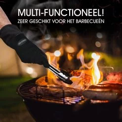 Sense Of Taste Ovenwanten - 2 Stuks - Ovenhandschoenen - Hittebestendig - 230°C - Siliconen - Zwart - Koken - Extra Lang -Demeyere Winkel 1200x1200 643