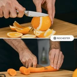 Rochester Snijplanken Hout – Borrelplank – Serveerplank - 3-Delig – Organisch Bamboe – Luxe Design – Hygienisch En Duurzaam -Demeyere Winkel 1200x1200 729