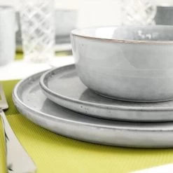 Excellent Serviesset - Servies - 16 Stuks - Aardewerk - Grijs -Demeyere Winkel 1200x1200 83