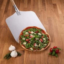 Blumtal Professionele Pizzaschep - 30,5 X 30,5 Cm - Houten Grip 85 Cm -Demeyere Winkel 1200x1200 962