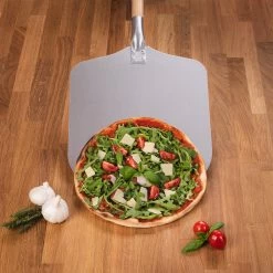 Blumtal Professionele Pizzaschep - 30,5 X 30,5 Cm - Houten Grip 85 Cm -Demeyere Winkel 1200x1200 965