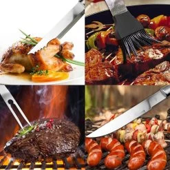 Saveur Royal® 35-delige Barbecue Gereedschapset In Roestvrij Staal - BBQ Grill Set Met Draagtas - Barbecuegerei-sets - Barbecue Accessoires Gereedschap - 35-delig 24 Saveur Royal® 35-delige Barbecue Gereedschapset In Roestvrij Staal - BBQ Grill Set Met Draagtas - Barbecuegerei-sets - Barbecue Accessoires Gereedschap - 35-delig -Demeyere Winkel 1200x1200 967