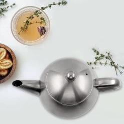 Vaja Valerie - Theepot Met Filter - Dubbelwandig - RVS - 1.2L 27 Vaja Valerie - Theepot Met Filter - Dubbelwandig - RVS - 1.2L -Demeyere Winkel 1200x1200 99