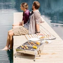 BBQ Collection Houtskoolbarbecue - Cilinder - Chroom 16 BBQ Collection Houtskoolbarbecue - Cilinder - Chroom -Demeyere Winkel 1200x1200 999