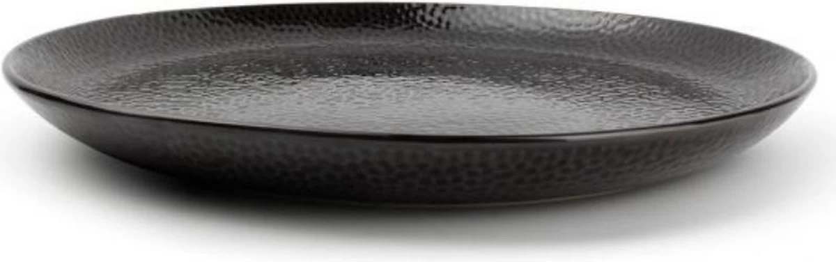 S&P - MIELO - Black - Dinerbord 26,5 Cm - Set Van 4 2 S&P - MIELO - Black - Dinerbord 26,5 Cm - Set Van 4 - Afbeelding 2