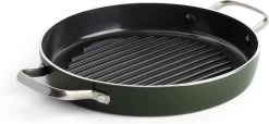 Dagelijkse Kost Keramische Grillpan - Ø28cm - PFAS-vrij - 2 Grepen