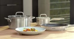 Tefal Virtuoso Pannenset 4-delig - Kookpan Ø 16/20/24 Cm + Steelpan Ø 16 Cm -Demeyere Winkel 1200x633