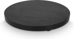 VTwonen Pip Studio Dienblad Met Voet - Hout - Zwart - Ø29 Cm