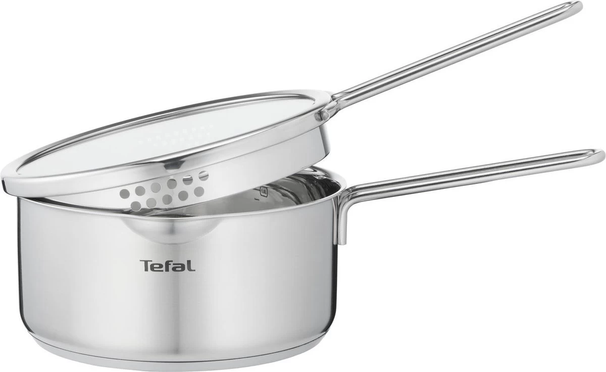 Tefal Nordica Pannenset 3 Delig - Steelpan Ø 16 Cm & Kookpan Ø 20 + Ø 24 Cm 18 Tefal Nordica Pannenset 3 Delig - Steelpan Ø 16 Cm & Kookpan Ø 20 + Ø 24 Cm - Afbeelding 18