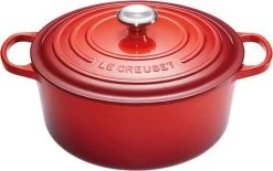Le Creuset Signature Braadpan - 4,2 L - 24 Cm - Kersenrood 23 Le Creuset Signature Braadpan - 4,2 L - 24 Cm - Kersenrood -Demeyere Winkel 1200x753 3