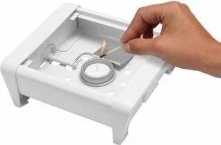 Brabantia Schotelwarmer / Rechaud - Met 1 Kaarsje - White -Demeyere Winkel 1200x788 1